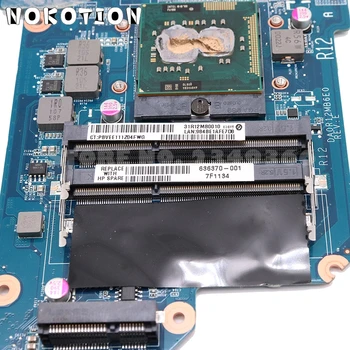 NOKOTION 636370-001 640226-001 pentru HP G4 G4-1000 G6 G7 laptop placa de baza HM55 DA0R12MB6E0 DDR3 gratuit scpu