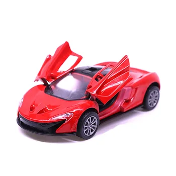1:32 de Mare Simulare de Curse Coupe pentru McLaren P1 Aliaj Model de Masina Trage Înapoi Funcția de Jucarii pentru Copii Cadouri