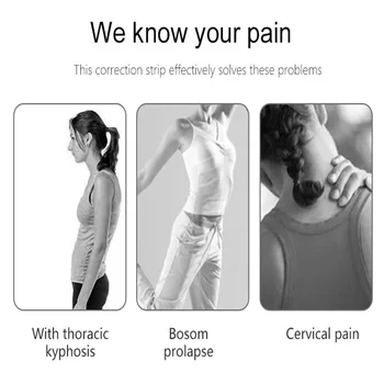 Getinfit Reglabil Corector De Postura De Umăr Înapoi Îndrepta Ortopedice Bretele Curea Pentru Clavicula Coloanei Vertebrale Spate Suport Ameliorarea Durerii