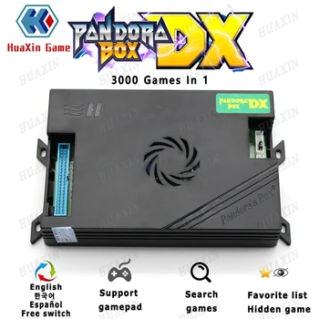 Pandora Box DX familie versiune 3000 la 1 3d și 3P 4P joc Poate salva progresul joc în funcție scor Mare tekken Killer instinct