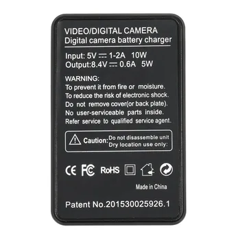 PROBTY Noul LP-E6 LP E6 LPE6 LCD aparat de Fotografiat USB Incarcator pentru Canon 70D 5DII 5D2 5D3 7D 60D 6D
