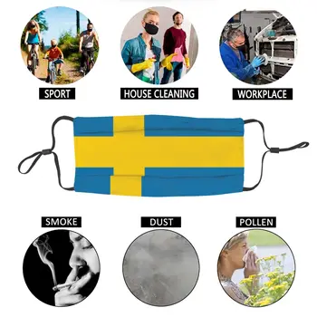 Sub Pavilion Suedez Unisex Non-Unică Folosință, Mască De Praf Capacul De Protecție Respiratorie