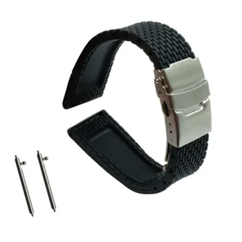 Eliberare rapidă Silicon Cauciuc Watchband pentru Diesel DZ Fosili Bărbați Femei Ceas Trupa Încheietura Curea 18mm 20mm 22mm 24mm