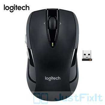 Logitech M546 Mouse-ul fără Fir Universal Biroul de Mouse-ul de Acasă, Folosind cu 2.4 GHz Optice 95,5 g pentru PC/Laptop de Gamer 90% Noi
