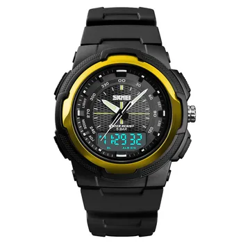 Bărbați Impermeabil Ceas Deșteptător Data Sport de Moda Ceas Analogic Digital Led Backlight Încheietura Ceas pentru Bărbați Cuarț Ceasuri de mana