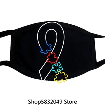 Autism Awareness Ribbon Cadou De Design Pentru Autism Masca