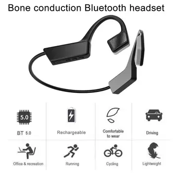 Noi K08 Căști Fără Fir Bluetooth 5.0 Conducție Osoasă Căști Sunet Surround Teren De Sport Căști Handsfree Setul Cu Cască