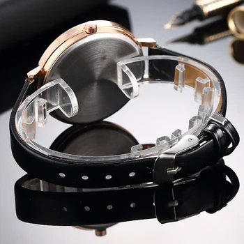 Femei Ceasuri 2020 Nouă Fete Elegante de Moda Ceas din Piele Watchband de Aur Dial Cuarț Ceas de mână montre femme