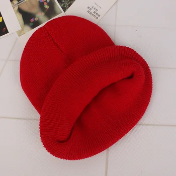 Noi Pălării de Iarnă Unisex Femei Bumbac Solidă de Vânzare Fierbinte HIP HOP Pălărie Tricotate Pentru Barbati Femei Cald Iarna Schi Capace Chelioși Căciuli