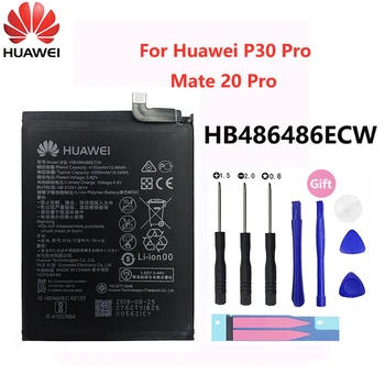 Original Hua Wei Înlocuirea Bateriei HB486486ECW Pentru Huawei P30 Pro Mate20 Pro Pereche 20 Pro Autentic Telefon Acumulatori 4200mAh
