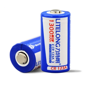 4buc/lot de Înaltă calitate 3V 1300mAh baterie reîncărcabilă litiu CR123A LiFePO4 baterie cu litiu de 3V pentru camera de electronice