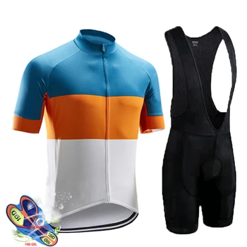 Haine Barbati 2019 Pro Echipa De Vară Ciclism Jersey Respirabil Ropa Ciclismo Hombre Triatlon Skinsuit Maneci Scurte Cu Bicicleta Uniformă