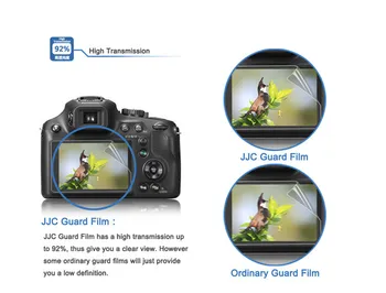 JJC LCP-G7X LCD Garda de Film Protector de Ecran (2 Kituri) pentru Canon Powershot G1X Mark III,5X, G7X, G9X, G7X Mark II,EOS M100,EOS M6,