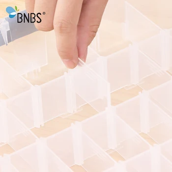 BNBS Blocuri de Constructii Jucarii Lego Capacitate Mare Parte Copii de Stocare de Caz Clar de Plastic Organizator Cutie Poate Regla Spațiu de Stocare