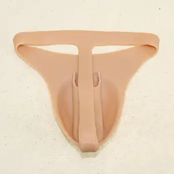 Abalone Silicon vagin Realistic Silicon Penetrabil Fals Vagin Chiloți Boxer Lenjerie de corp Pentru barbati îmbracati in femeie Artificială Transgende