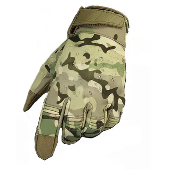 Ecran tactil rezistent la apa Militare de Luptă Mănuși pentru Bărbați Armata Tactice Mănuși de Camuflaj Mănuși de Deget Plin de Paintball Mănuși