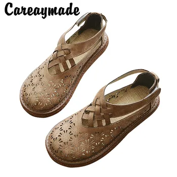 Careaymade-Vara nou stil de pantofi pentru femei,confortabil fund gros original, big head pantofi student pantofi, sandale,4 culori