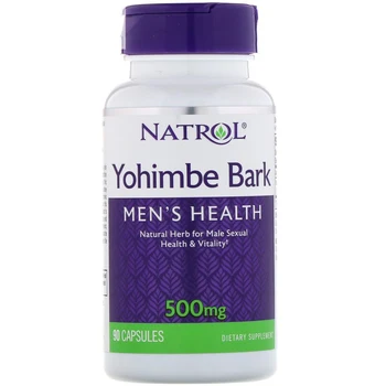 Natrol Yohimbe Bark -- 500 Mg - 90 Capsule