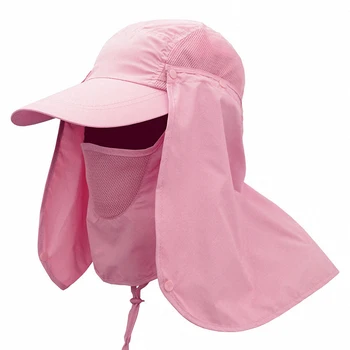 Femei Vara Capace de Soare, Pălărie de Protecție Capac de Protecție UV Gât Fata Clapa Palarie Unisex Casual Soare Capac de Sport în aer liber, Pescuit Pălării