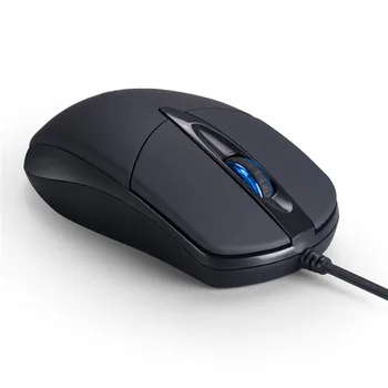 Silent 3 Butonul de 1200 DPI USB Wired Optical Gaming mouse Black Mouse-ul Pentru PC, Laptop 80601 Picătură de Transport maritim
