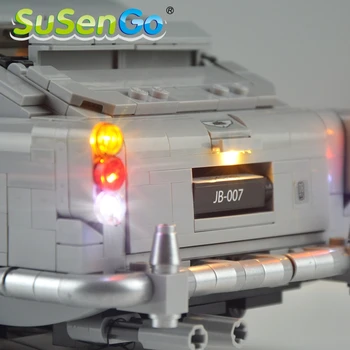SuSenGo Lumină LED-uri Kit Pentru 10262 Compatibil Cu 21046 39124 11010 ，NICI un Model de Masina