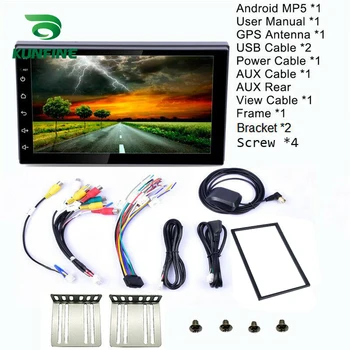 2 Din 2GB RAM 32GB ROM Android 8.1 7 Inch radio Auto Video Player Universal auto Stereo HARTA GPS Pentru Toyota Nissan Suzuki ISO