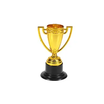 De Aur Mini Premiul Trofeul Plastic Premiile Decor Copii De Gradinita Cadou Premii Trofeul Cu Negru De Bază Pentru Concurență Jocuri