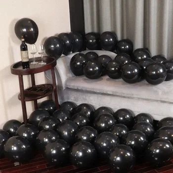 50/100 Buc Pastelate Roz, Albastru, Negru Ballon Pentru Nunta 1 Copil Fericit Birtyday Partidul Decor Baloane de An Nou Decor Bile
