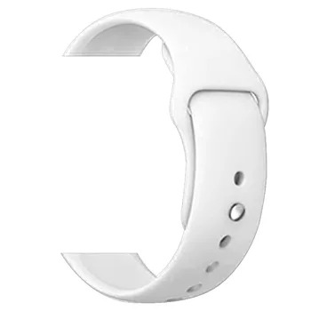 Silicon moale Sports Band pentru Apple Watch Seria 5 4 3 2 1 38MM 42MM Benzi de Cauciuc Watchband Curea pentru Iwatch 40mm 44mm Curea