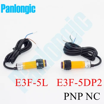 E3F-5DP2-5L Printr-Fascicul de Tip 6-36V DC 5m Fixe de Detectare Gama PNP NC Normal închis Comutator Fotoelectric