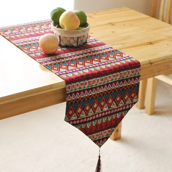 Asia de sud-est stil dublu tabelul runner birou pavilion pat, masă și acasă textile Articolul Original