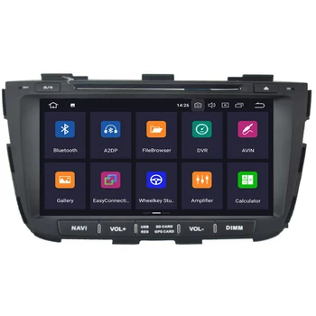 4G+64G android 10 opt core dvd auto pentru kia sorento 2013 radio auto navigație gps cu volan controlul