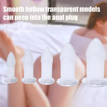 Silicon Medical Anal Plug Nici o Vibrație Penis artificial Jucarii Sexuale pentru Masturbare G-Spot Stimulator Vibrator Realist pentru Femei