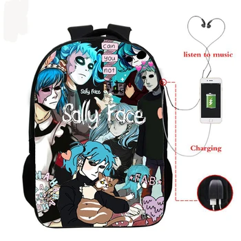 Sally Fata rucsacuri ghiozdane copii adolescenți rucsac Hip Hop Geanta Unisex de călătorie Bookbag Nylon 16 inch mochila Pot Personalizate