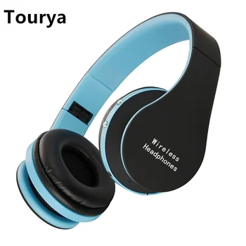 Tourya B1 Bluetooth Căști fără Fir, Căști Cu Microfon de Cască Stereo Casque Audio Pentru PC, telefon Mobil Iphone Samsung