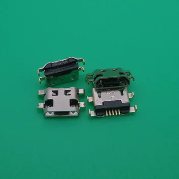 100buc/lot Mini Micro USB Pentru Wiko Febra 4G Piese de Reparații Jack Plug Conector de Alimentare Priza de Încărcare Port de Andocare de Înlocuire