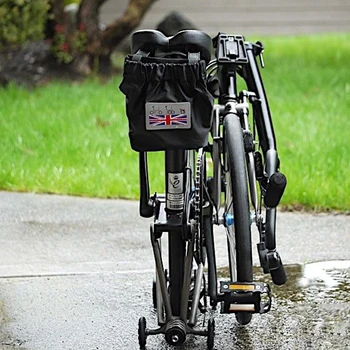 TWTOPSE Impermeabil Saci de Biciclete Pentru Biciclete Brompton Spate Rabatabile Șa Față Sac Ghidon Coș Cataramă Magnetică Husă Accesoriu