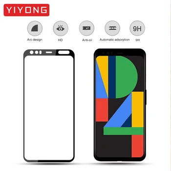 YIYONG 3D Marginea de Sticlă Curbată Pentru Google Pixel 4 3 3A XL Temperat Pahar Ecran Protector Pentru Google Pixel 2 3 4 XL Pixel4 XL Sticla