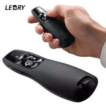 LEORY R400 RF 2.4 GHz USB Wireless PPT Control de la Distanță Prezentare Presenter Mouse-ului Pentru Powerpoint Noi