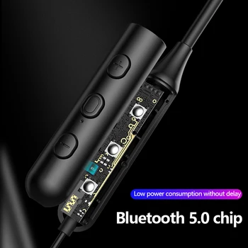 De înaltă Calitate fără Fir Bluetooth Casti de reducere a zgomotului 6D Cască Bluetooth 5.0 Cască Pentru telefon căști sport