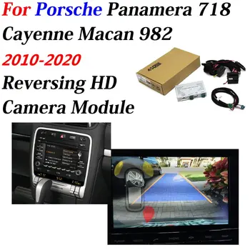 Auto Frontal Bakcup camera din Spate Pentru Porsche Panamera/Cayenne/Cayman/Macan/982/718 Display 7-8.8