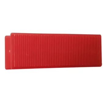 Reutilizabile 50pcs roșu pene din Plastic Placi de Nivelare Sistem de