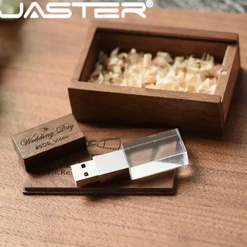 JASTER Cristal plus push-pull cutie de Arțar USB flash drive 4GB 8GB 16GB 32GB 64GB 128GB USB 2.0 usb flash disk drăguț memoria usb