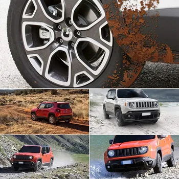 4BUC Noroi pentru perioada-2018 2019 Jeep Renegade apărătoare de noroi Aripa Fata si Spate