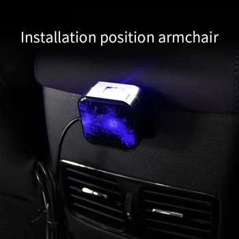 Mașină Automată de Acoperiș USB Interior cu LED-uri Decorative Ambient Înstelat Proiector Star Light Accesorii Auto Interior