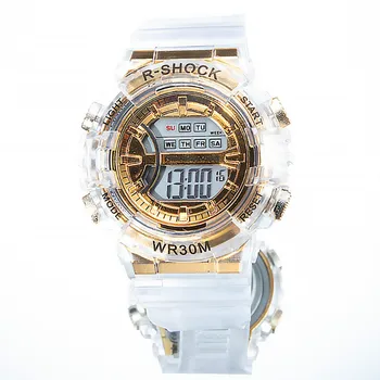 Digital Ceasuri Sport Ceasuri Electronice Sunt Impermeabile și Transparent Led-uri Ceasuri Femei