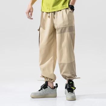 Barbati Pantaloni Hip Hop Multi-buzunar de Pantaloni Harem Glezna-Lungime Pantaloni Streetwear Punk 2020 Casual Pantaloni Jogging pantaloni de Trening