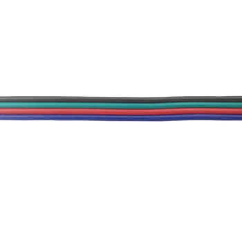 4 Culoare 22AWG 4pin RGB Cablu Electric Extensie din PVC cabluri pentru Benzi cu LED-uri RGBW RGB 5050 3528 Cablu