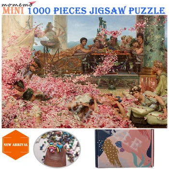 MOMEMO Trandafiri de Heliogabalus 1000 Piese Puzzle din Lemn Puzzle-uri pentru Adulți, Copii Personalizate Mini Puzzle Jucării DIY Asambla Joc