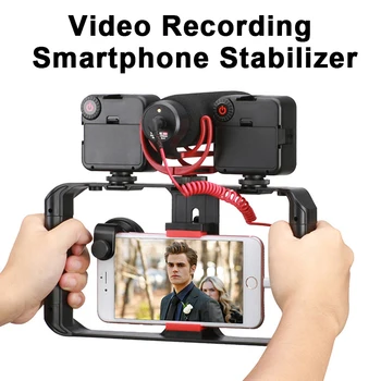 Ulanzi U Rig Pro Video Smartphone Platforma Cu 3 Suporturi De Înregistrare Video De Telefon Mobil Stabilizator Filme Caz Filmare Accesorii